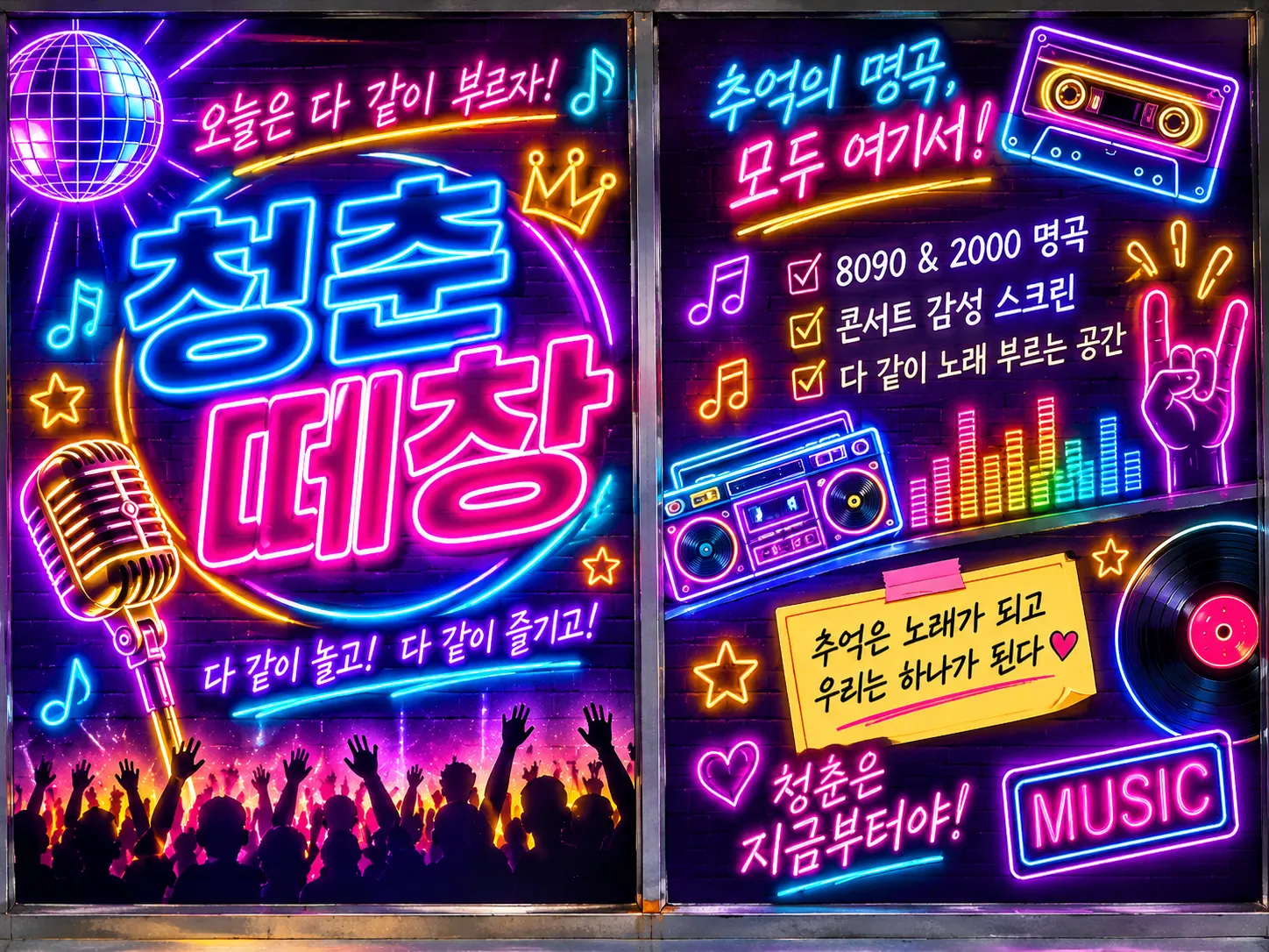 청춘떼창