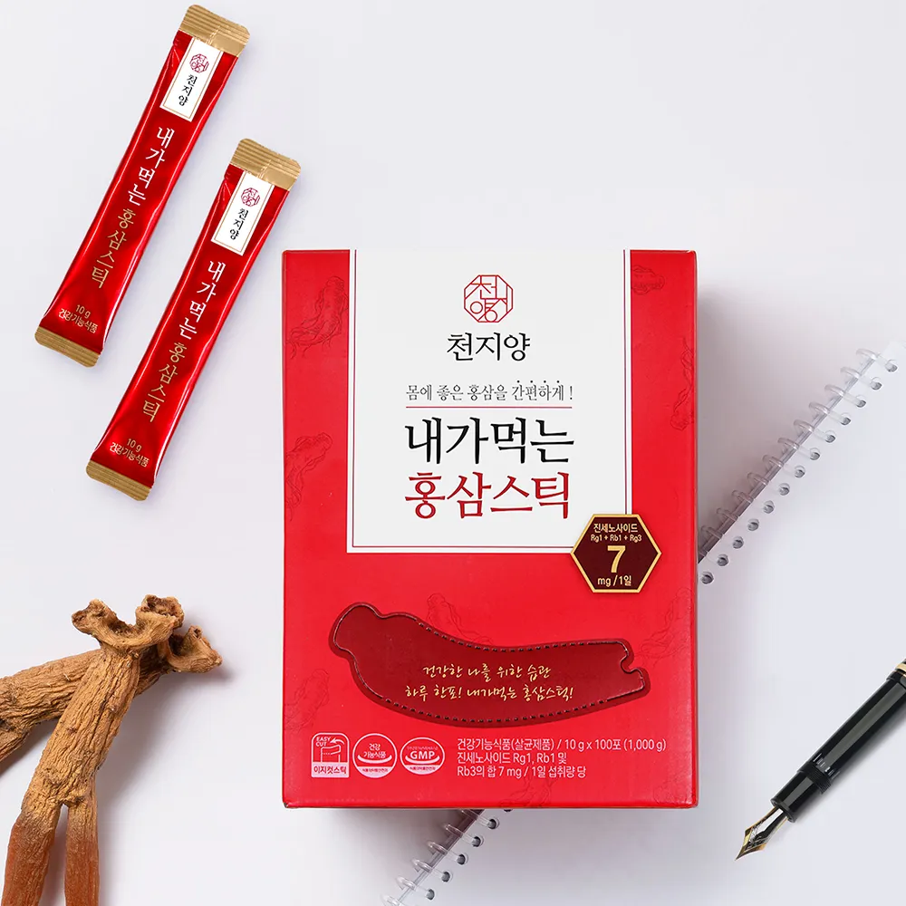 [재택] 천지양 홍삼스틱 100포