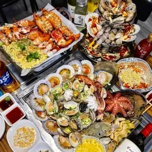 바다수퍼해물천하조개구이 이미지