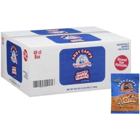 Andy Capp's Hot Fries 0.85 oz 48 ct product image
