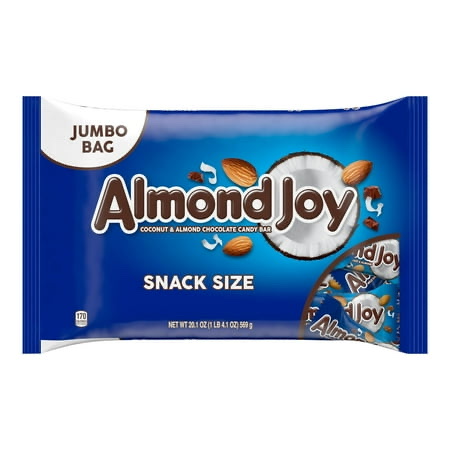 Almond Joy Coconut and Almond Chocolate Candy Jumbo Bag 20.1 oz product image