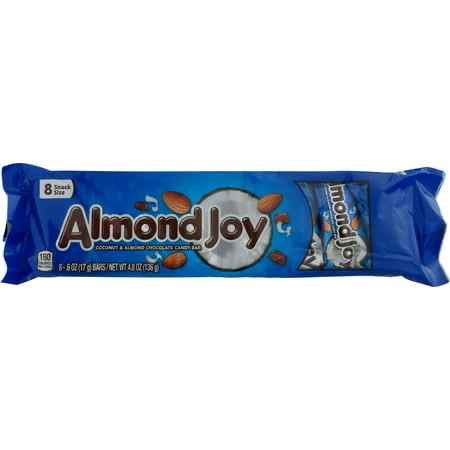 Almond Joy Coconut & Almond Chocolate Bars 0.6 oz 8 count product image