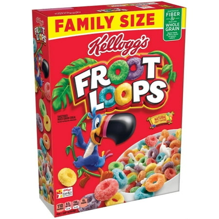 Froot Loops Sweetened Multi Grain Natural Fruit Cereal product image