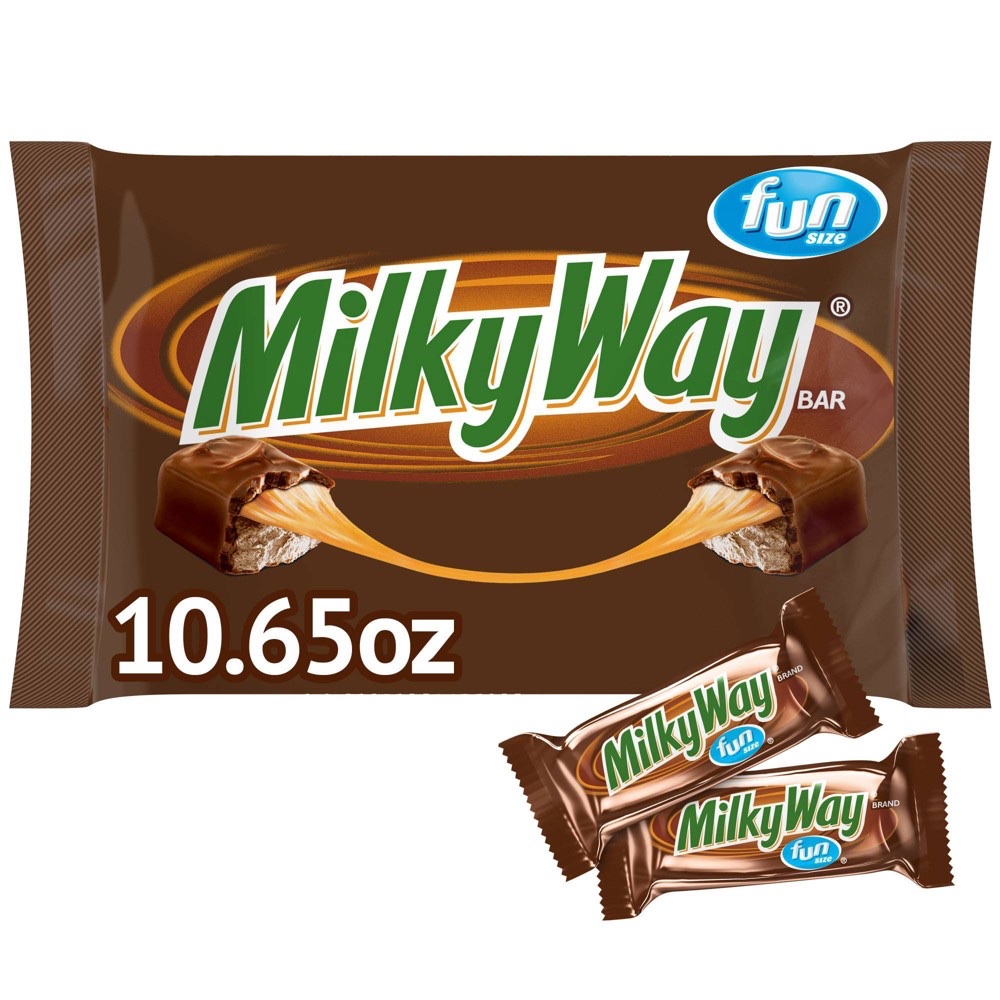 Milky Way Rich Chocolate Creamy Caramel Smooth Nougat Fun Size Bars product image