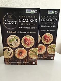 Carrs Table Water Crackers Variety Pack 6 Count product image