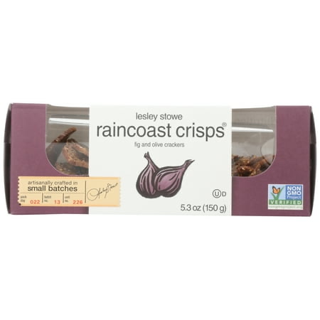 lesley stowe raincoast crisps Fig and Olive Crackers product image