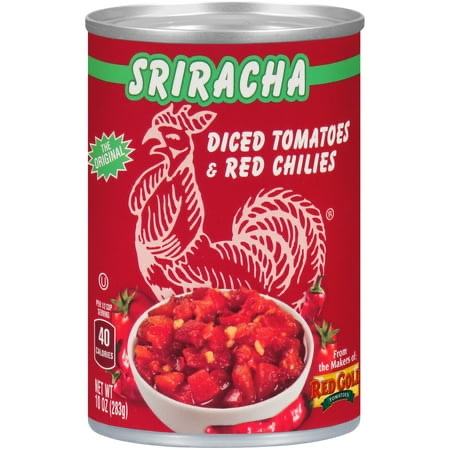 Red Gold Huy Fong Sriracha Diced Tomatoes & Red Chilies 10oz product image