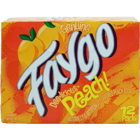 Faygo Peach Soda 12 fl oz 12 count product image