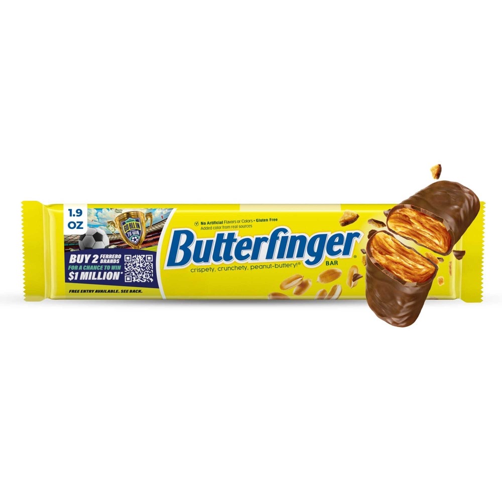 Nestlé Crispety Crunchety Peanut Buttery Candy Bar product image