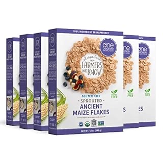 One Degree Organic Foods Sprouted Ancient Maize Flakes product image