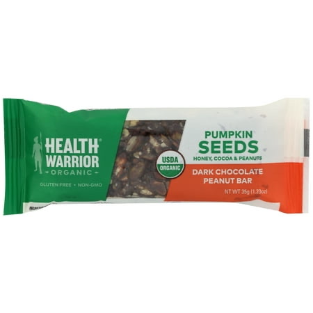 Health Warrior Dark Chocolate Peanut Honey Pumpkin Seeds Bar product image