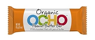 Ocho Organic Peanut Butter Candy Bar product image