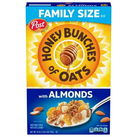 Honey Bunches of Oats Cereal With Almonds product image