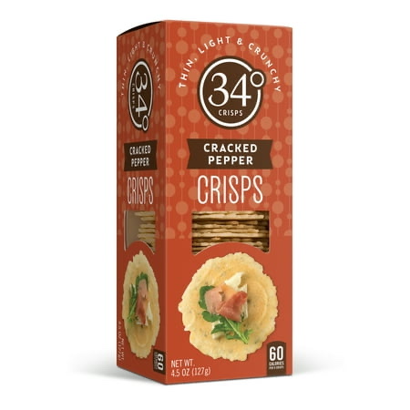 34 Degrees Cracked Pepper Crisps product image