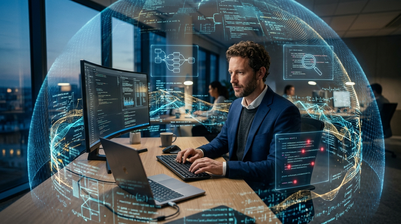 Gemini 4 Argon em ambiente de inteligência artificial para desenvolvimento de software e cibersegurança.