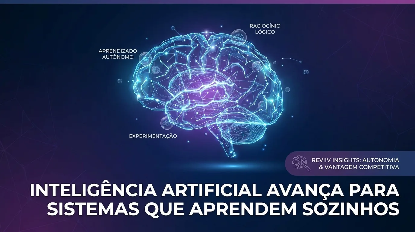 Inteligência Artificial avança para sistemas que aprendem sozinhos