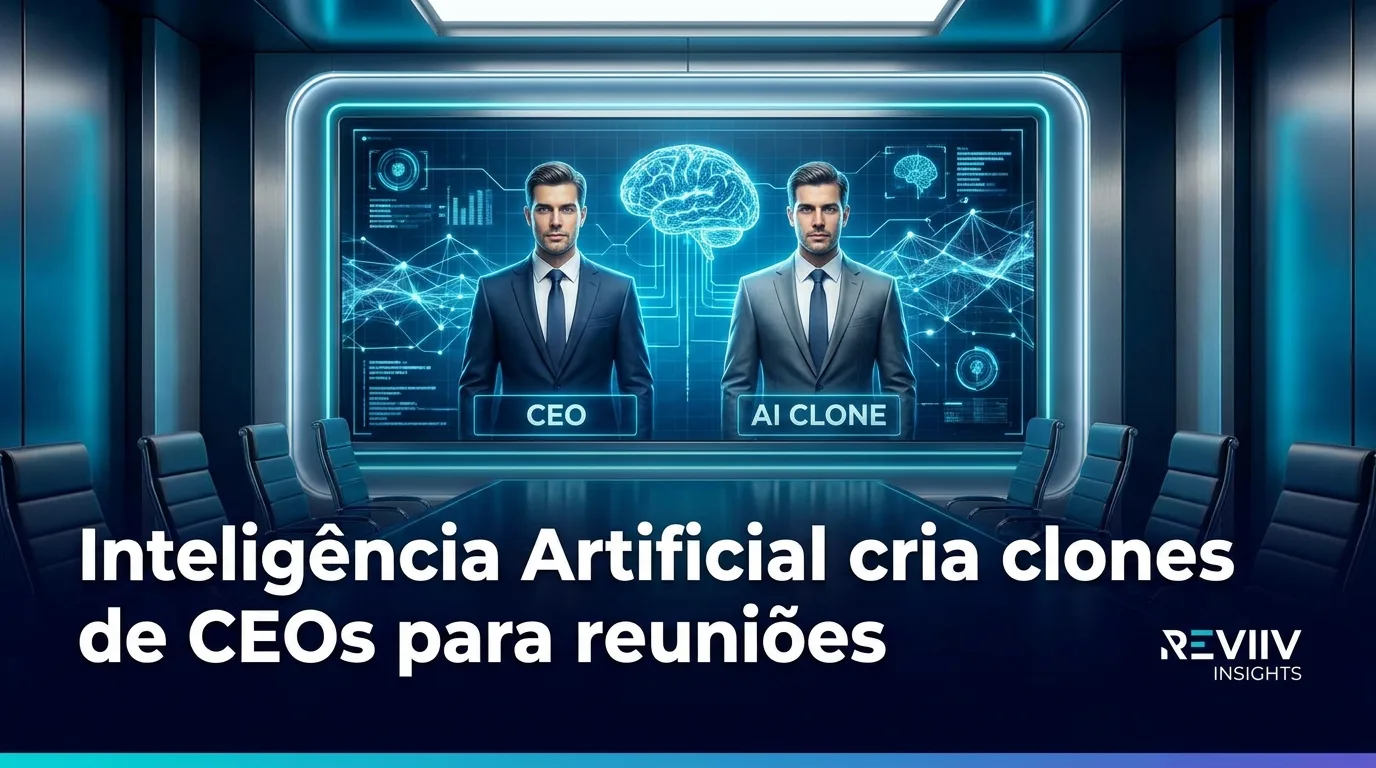 Inteligência Artificial cria clones de CEOs para reuniões