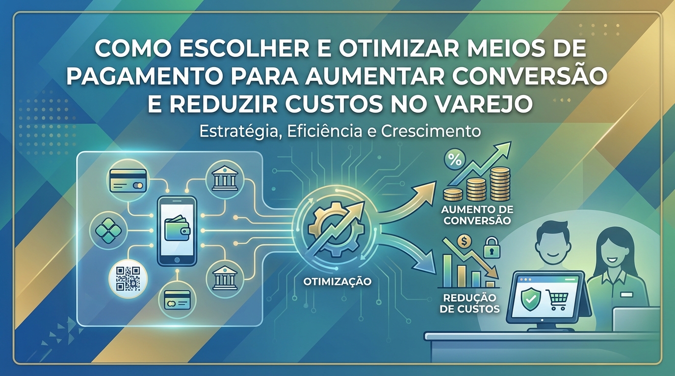 Como escolher e otimizar meios de pagamento para aumentar conversão e reduzir custos no varejo