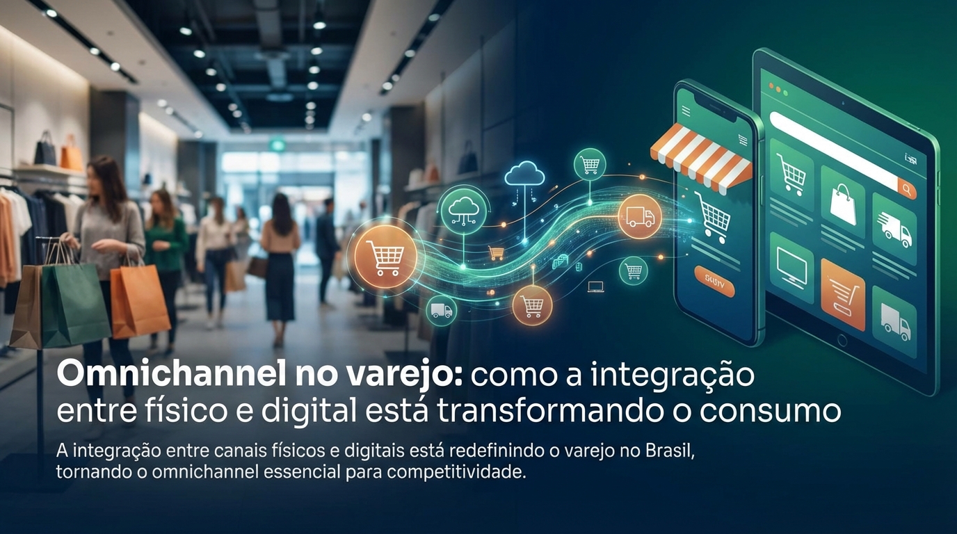 Omnichannel no varejo: como a integração entre físico e digital está transformando o consumo