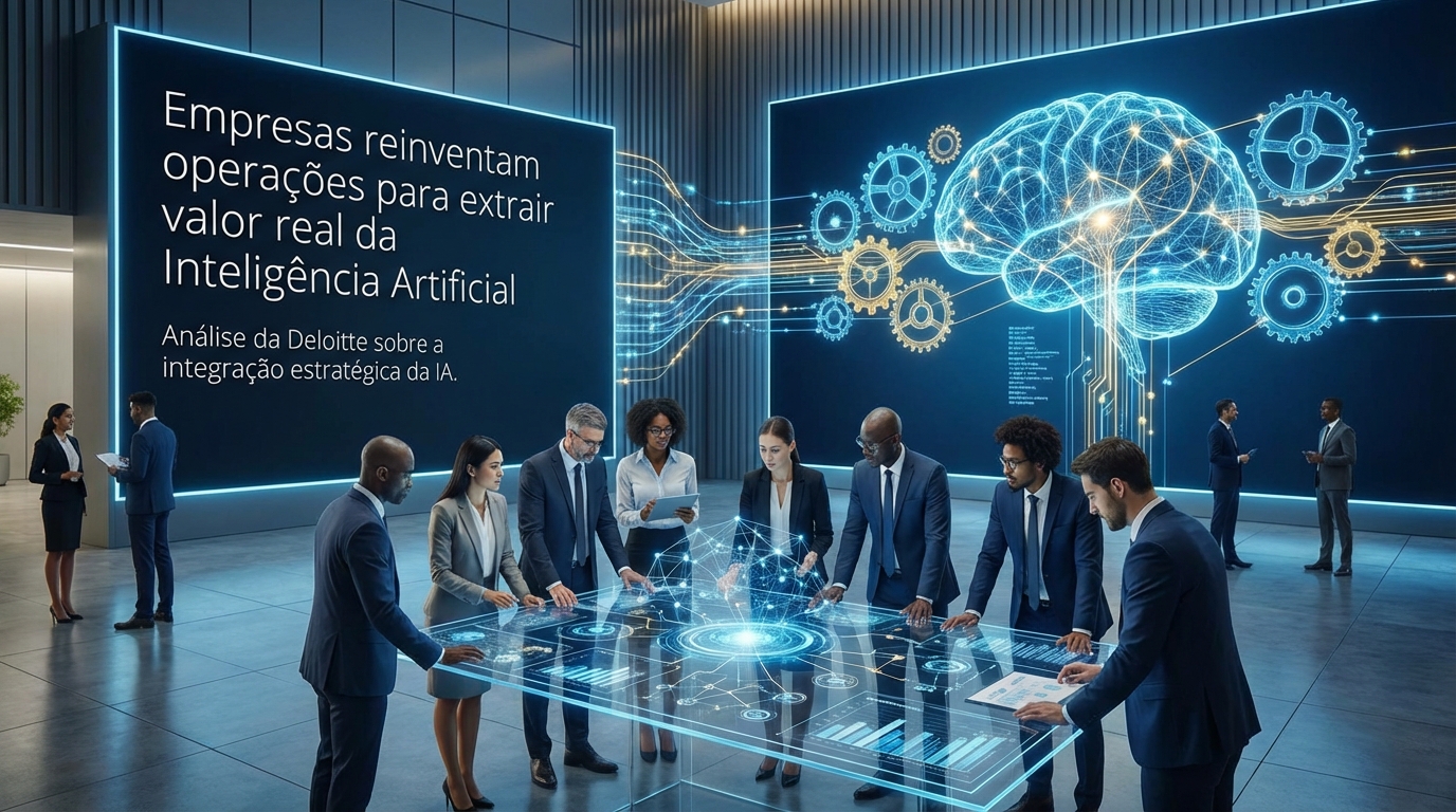 Empresas reinventam operações para extrair valor real da Inteligência Artificial