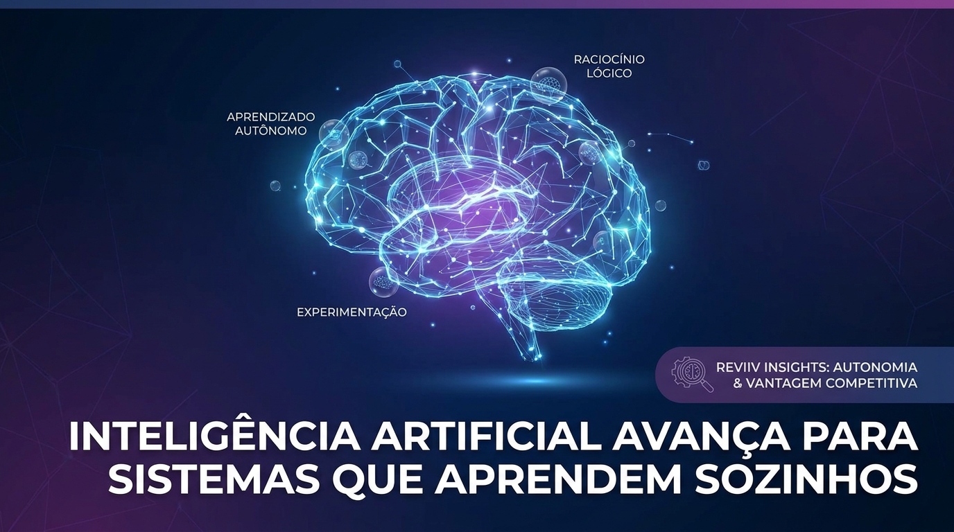 Inteligência Artificial avança para sistemas que aprendem sozinhos