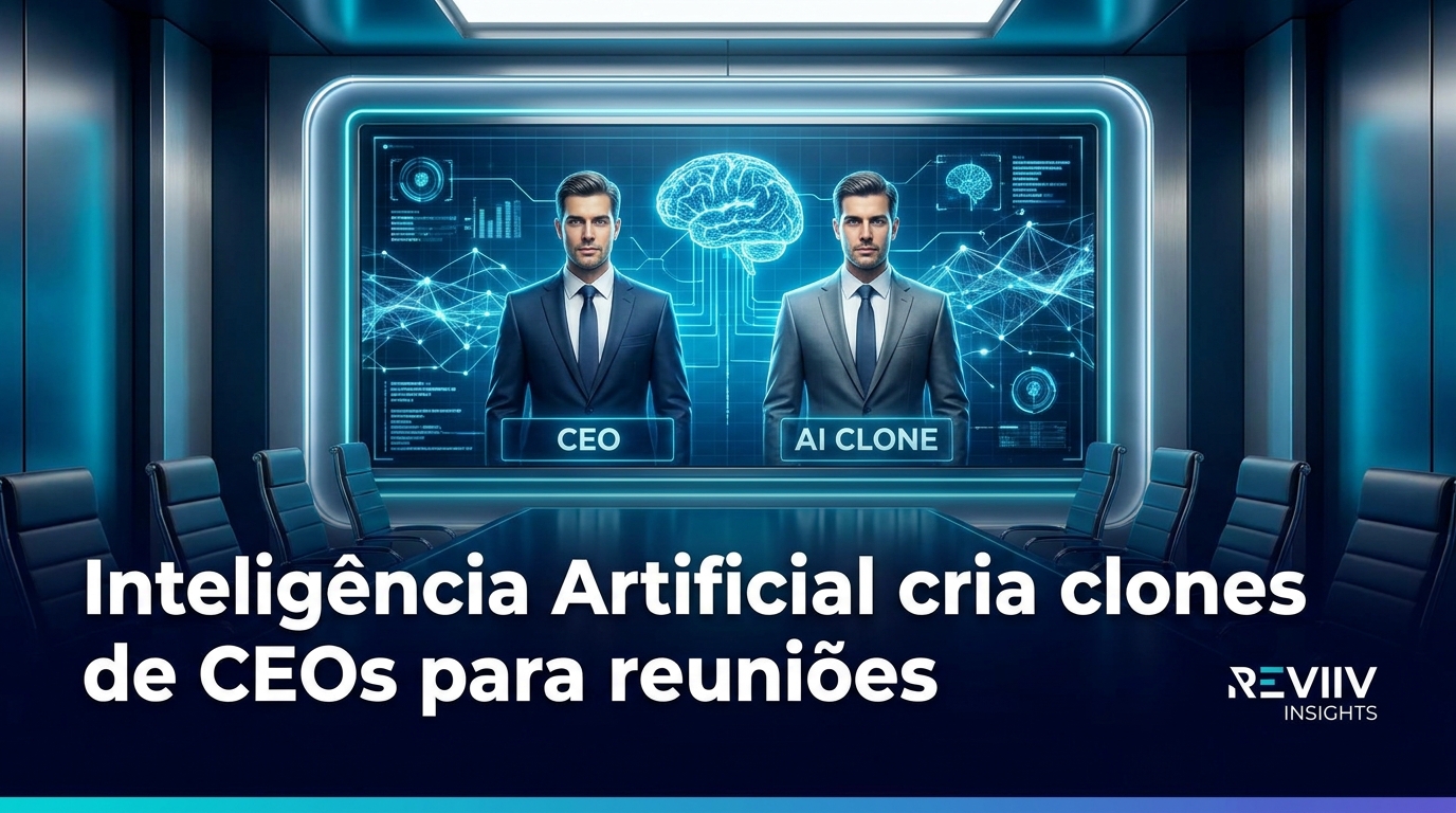 Inteligência Artificial cria clones de CEOs para reuniões