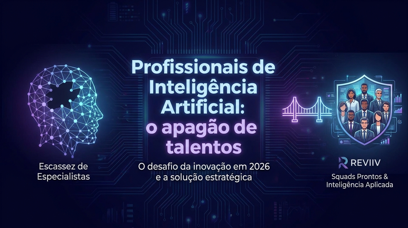 Profissionais de Inteligência Artificial: o apagão de talentos