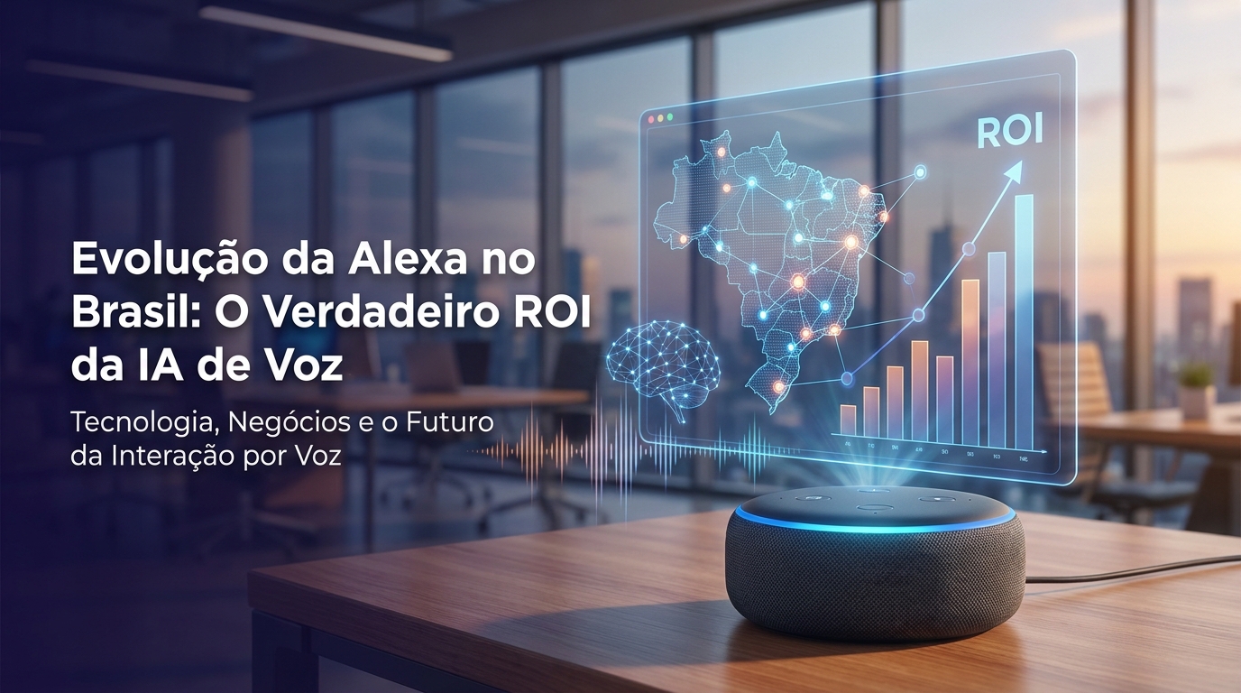 Evolução da Alexa no Brasil: O Verdadeiro ROI da IA de Voz