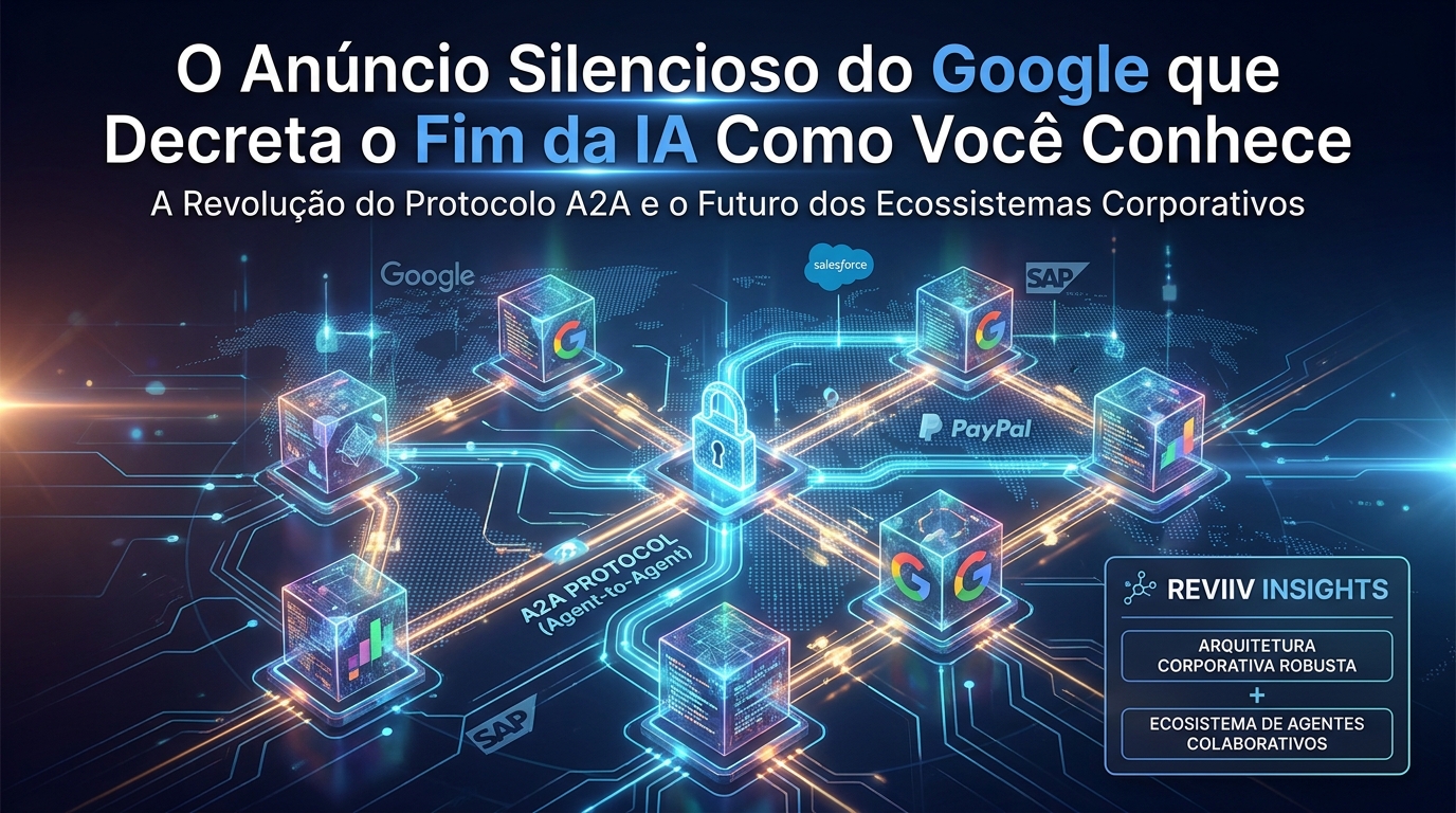 Protocolo A2A do Google Decreta o Fim da IA Como Você Conhece