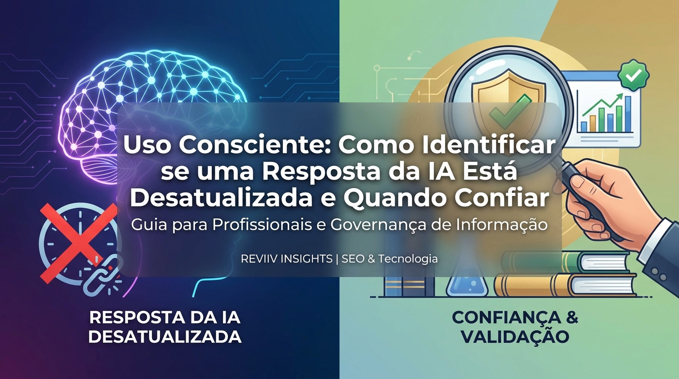 Uso Consciente: Como Identificar se uma Resposta da IA Está Desatualizada e Quando Confiar