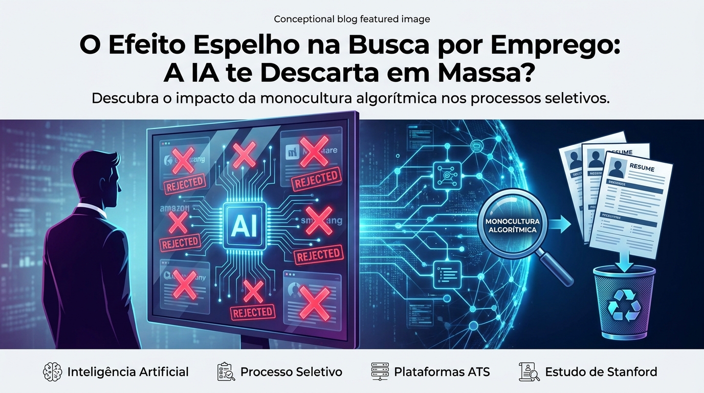 O Efeito Espelho: A IA te Descarta em Massa?