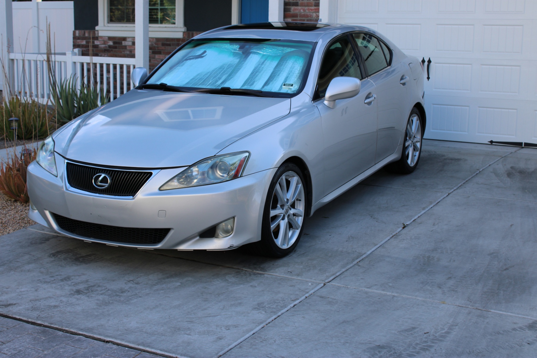 2007 Lexus IS Base — rebuilt & branded title, 54% below market