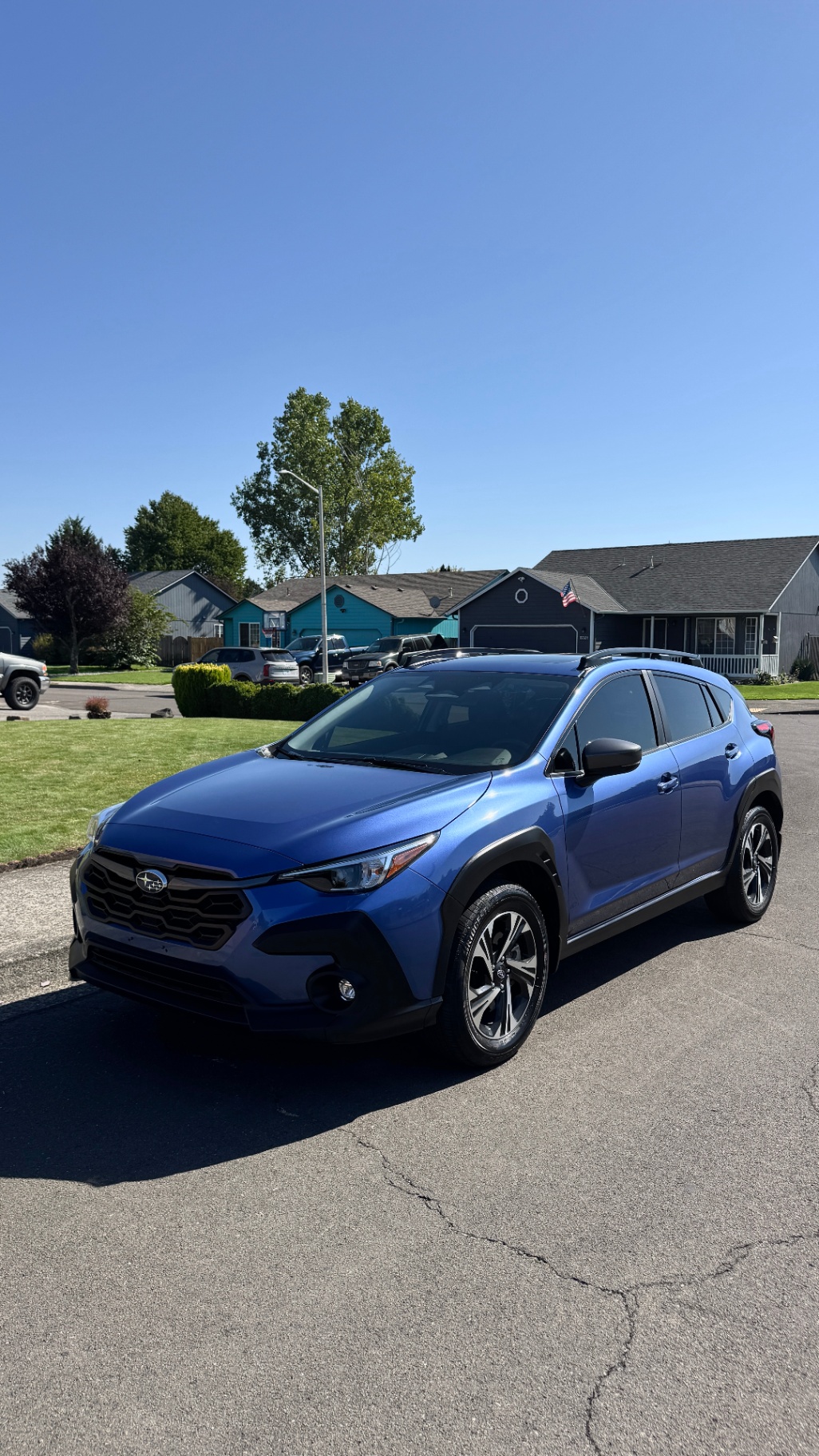 2025 Subaru Crosstrek Premium — rebuilt & branded title, 14% below market