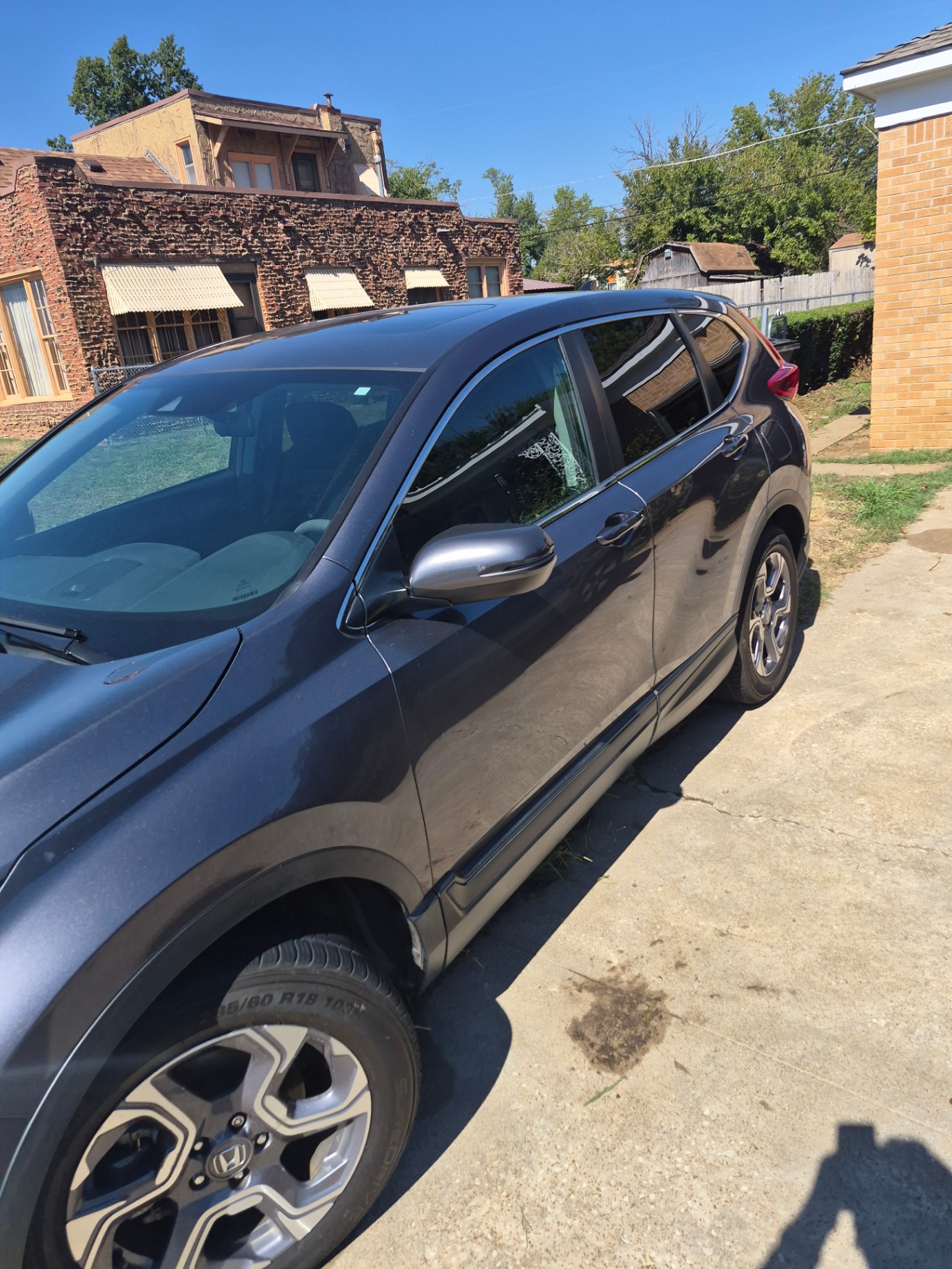 2019 Honda CR-V Ex-l — rebuilt & branded title, 18% below market