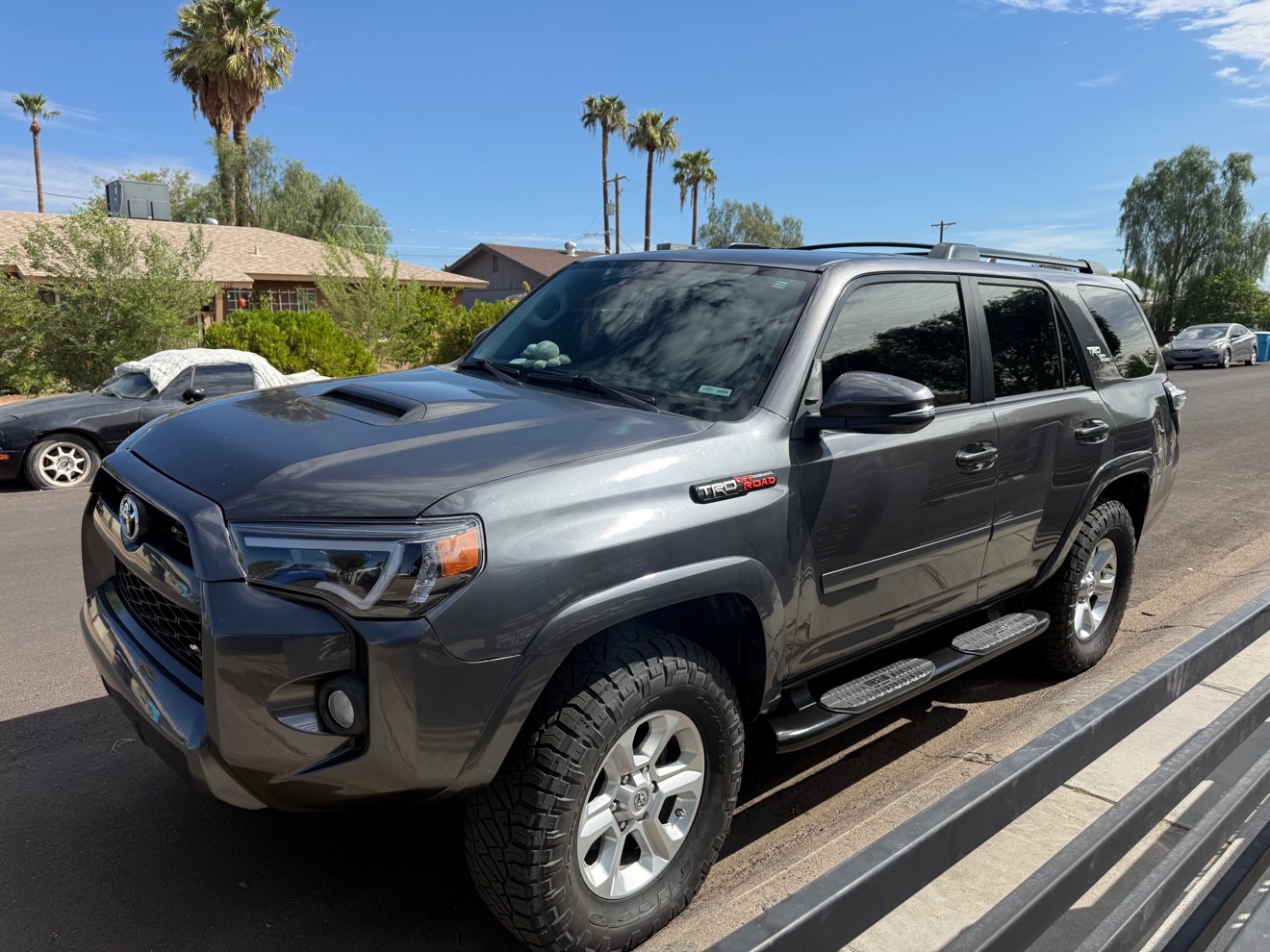 2019 Toyota 4Runner TRD Off-Road Premium — rebuilt & branded title, 11% below market