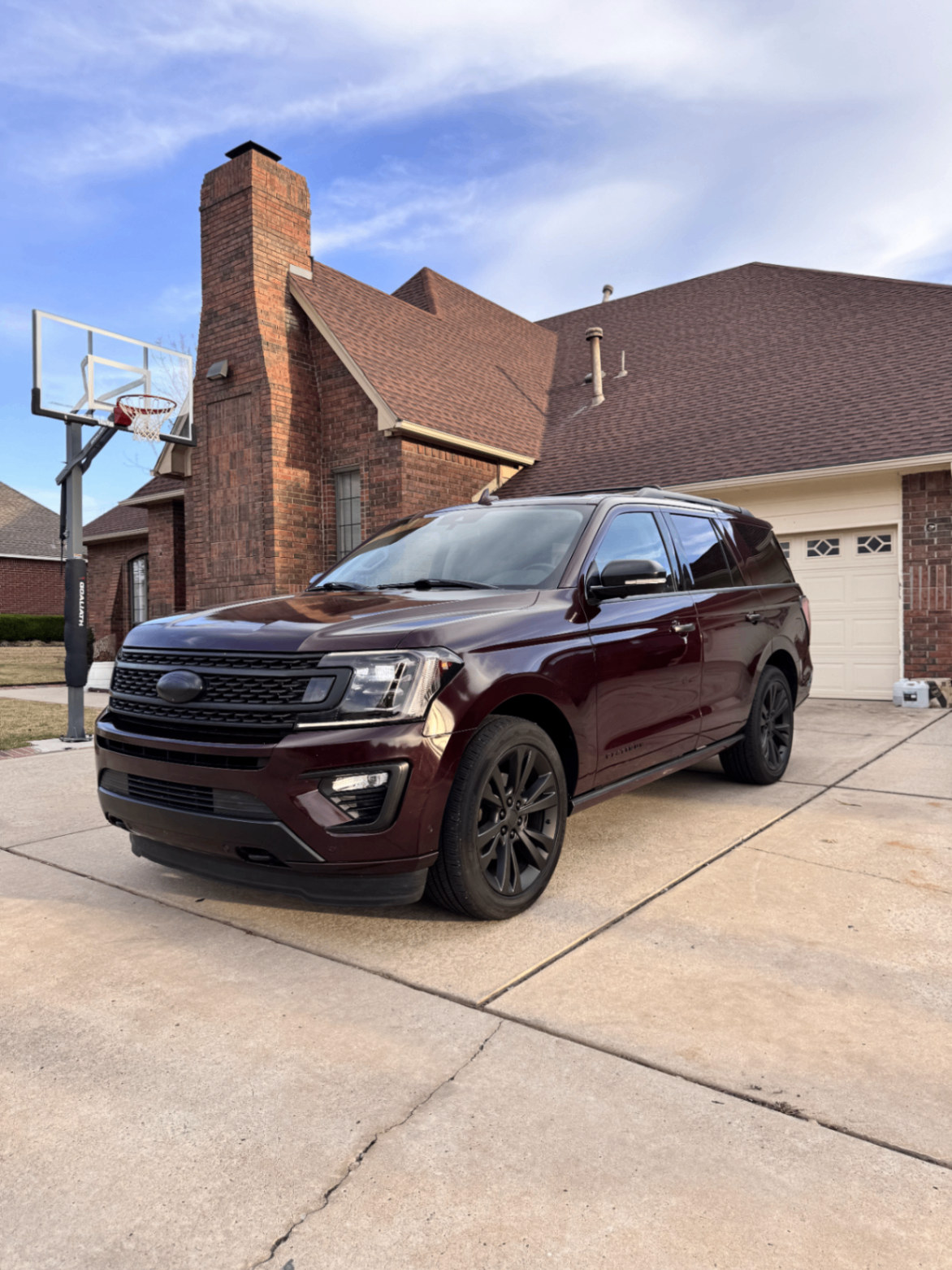 2020 Ford Expedition Platinum — rebuilt & branded title, 21% below market