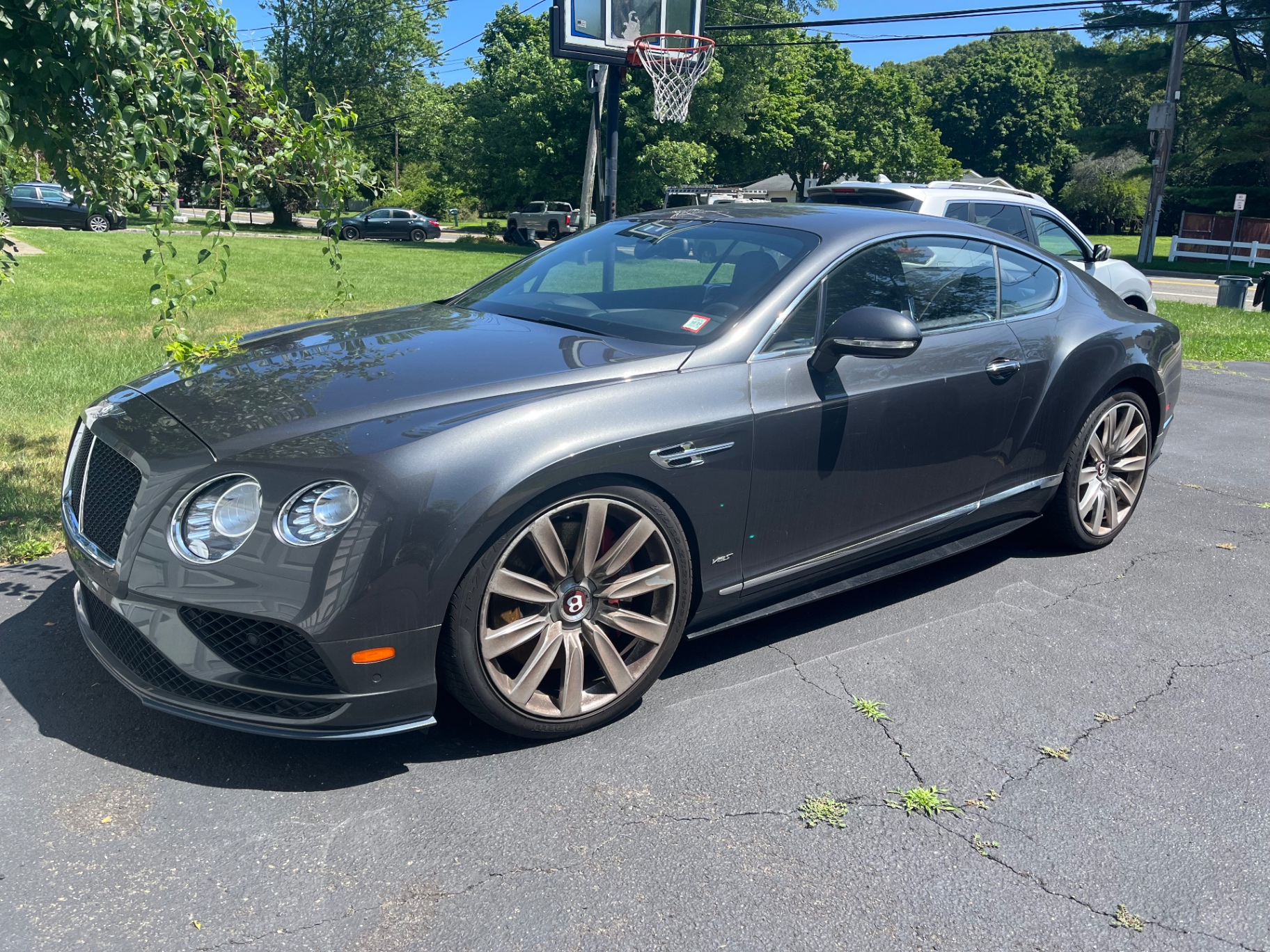 2017 Bentley Continental GT V8 S — rebuilt & branded title, 19% below market