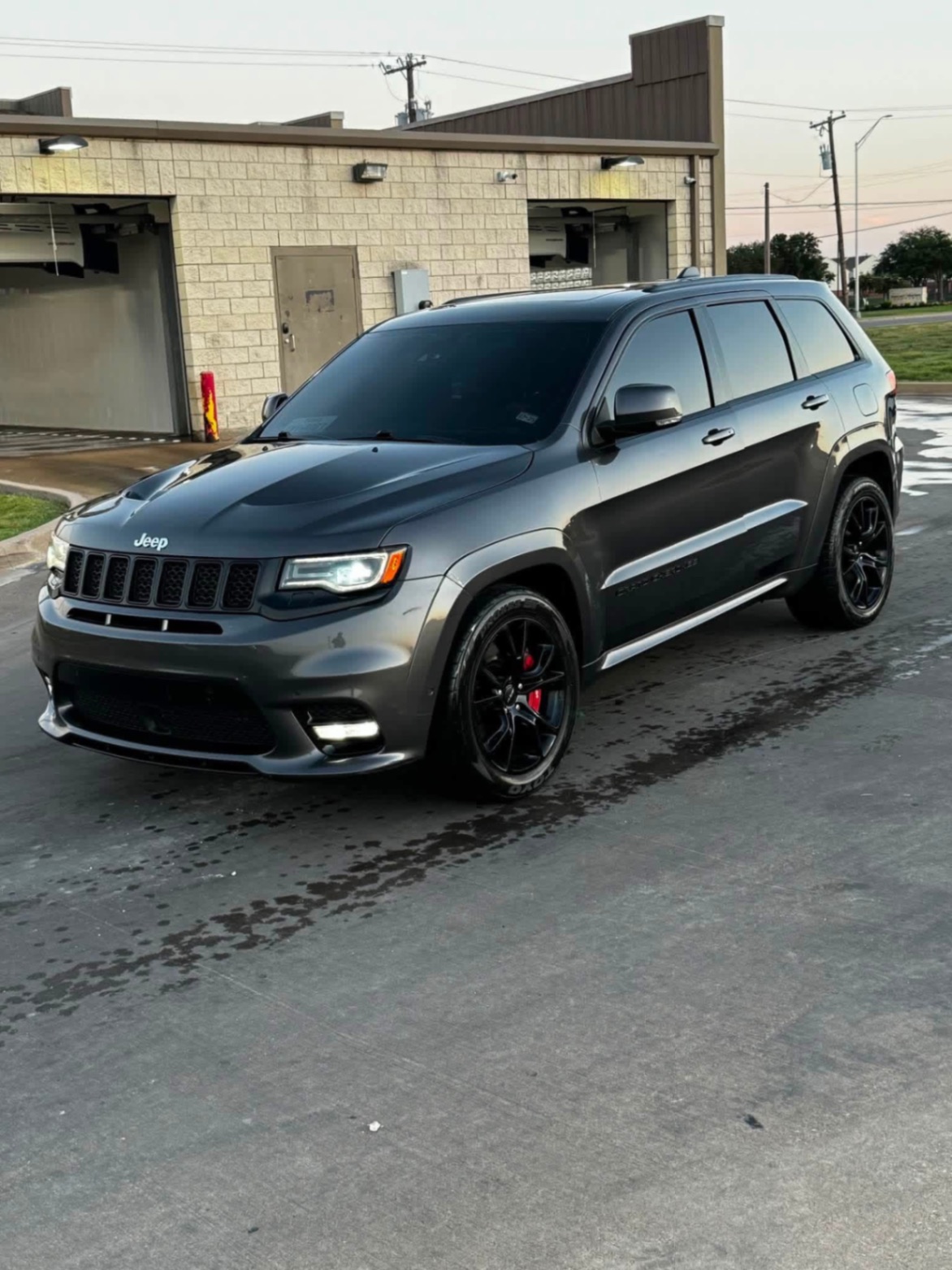 2017 Jeep Grand Cherokee Srt — rebuilt & branded title, 23% below market