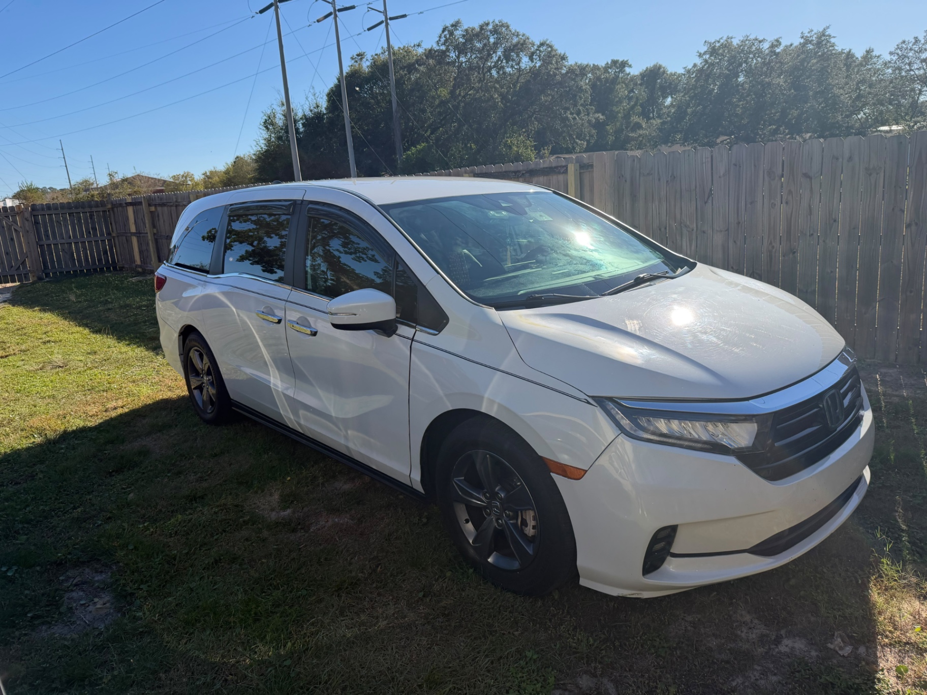2022 Honda Odyssey Ex — rebuilt & branded title, 19% below market