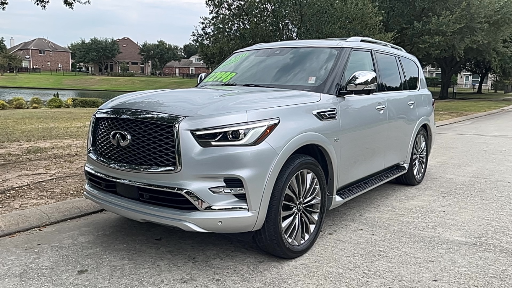 2019 Infiniti QX80 Luxe — rebuilt & branded title