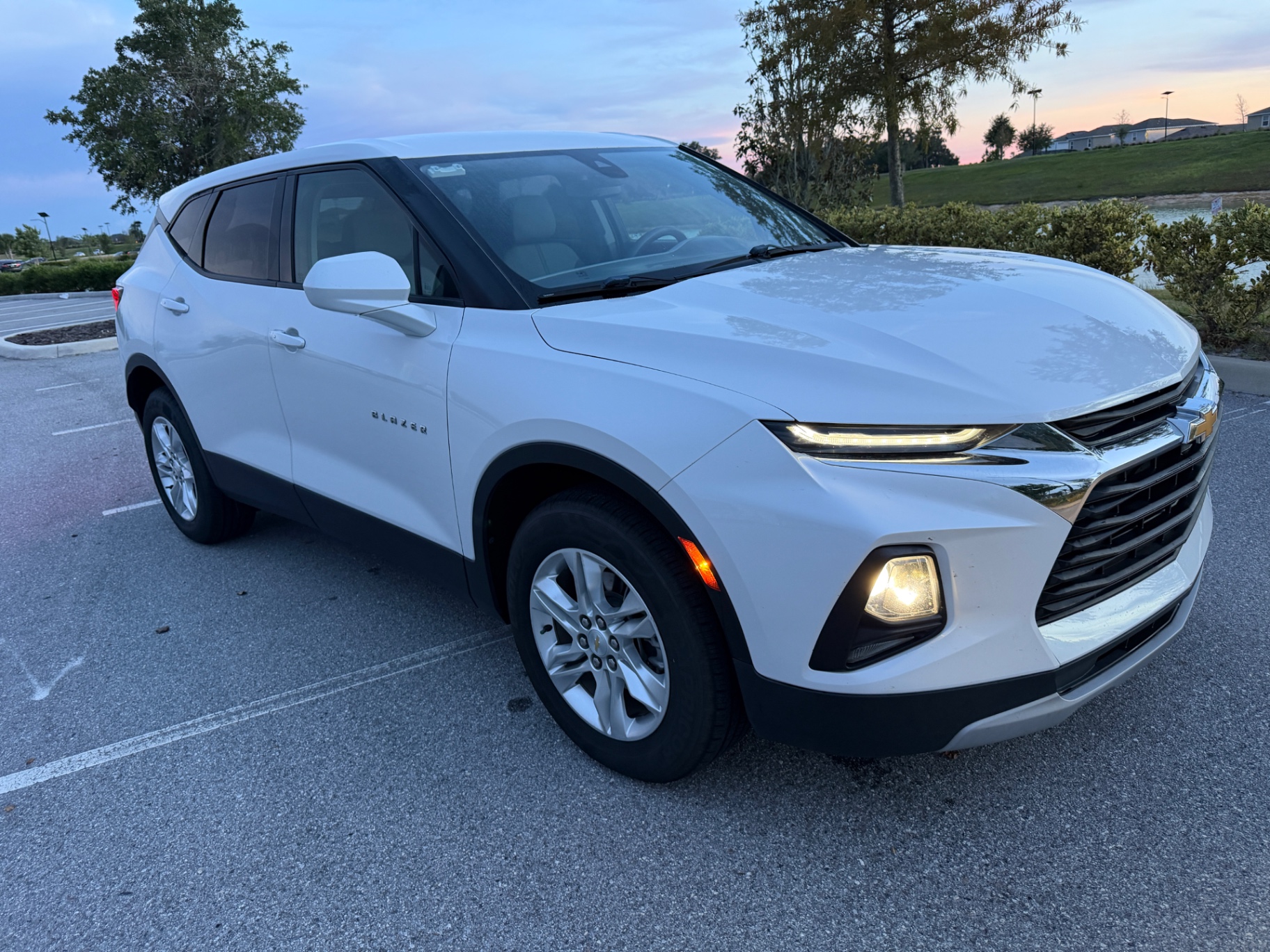 2021 Chevrolet Blazer 2LT — rebuilt & branded title, 11% below market