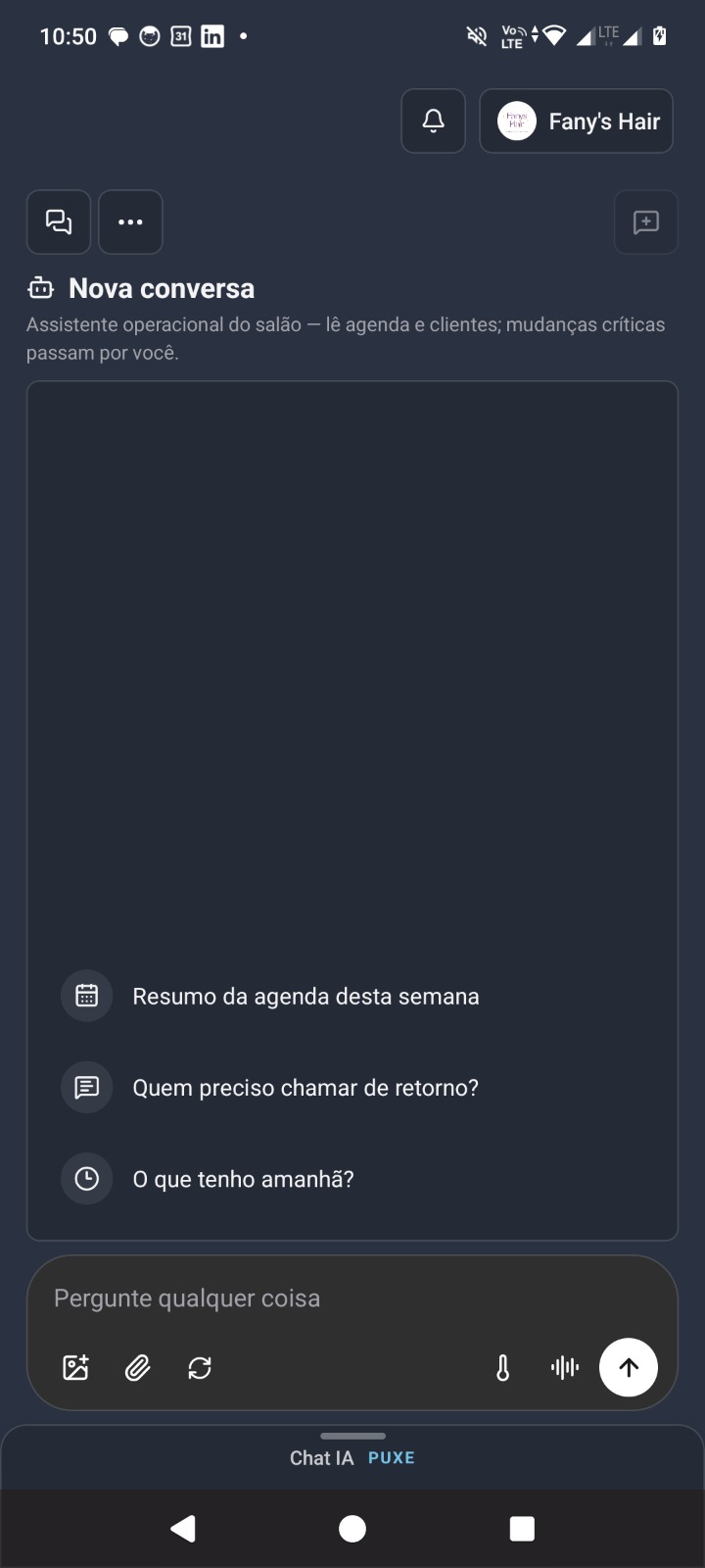 Seu Agente IA, sempre <strong>presente</strong>, sempre <strong>disponível</strong>