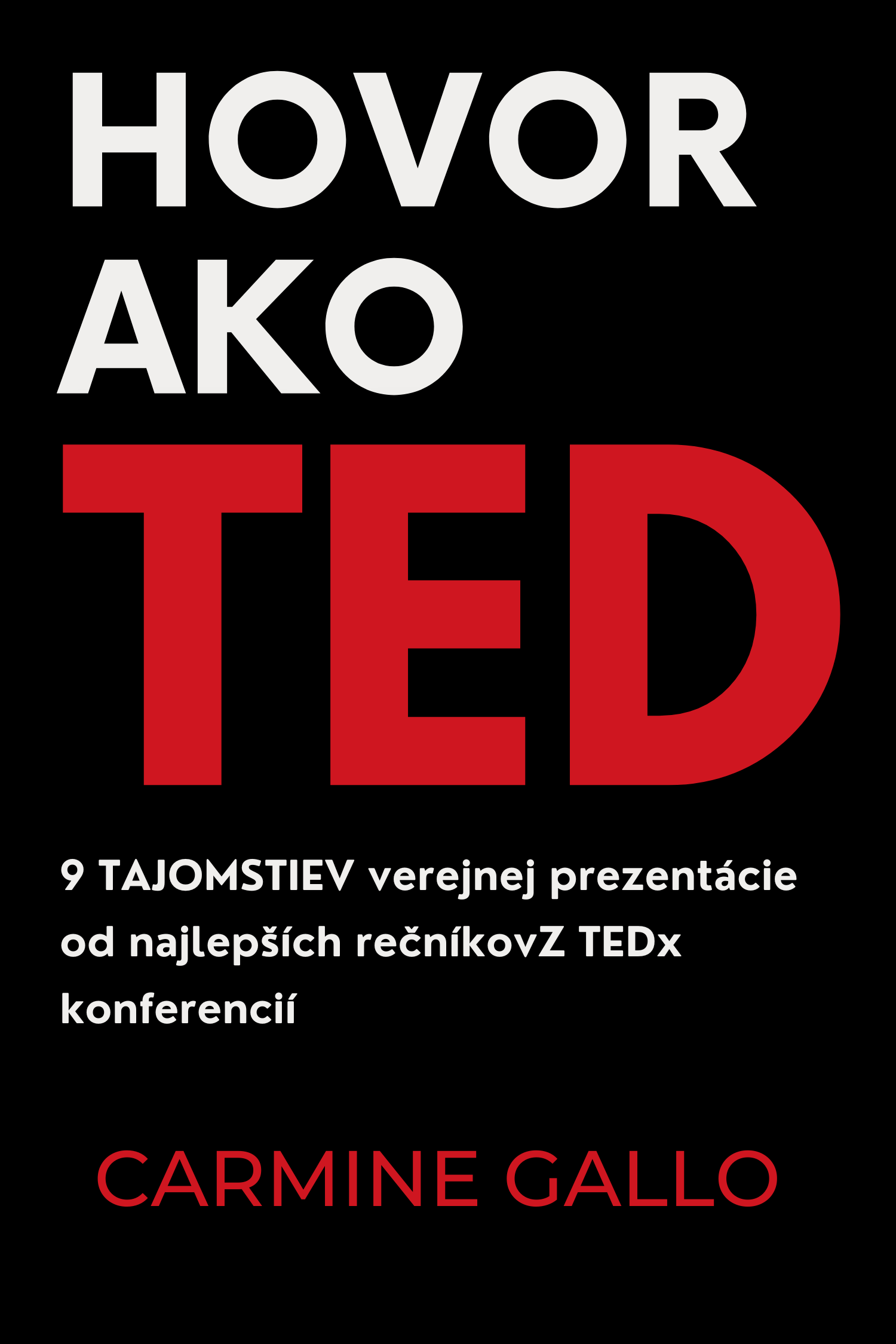 Hovor ako TED · Carmine Gallo