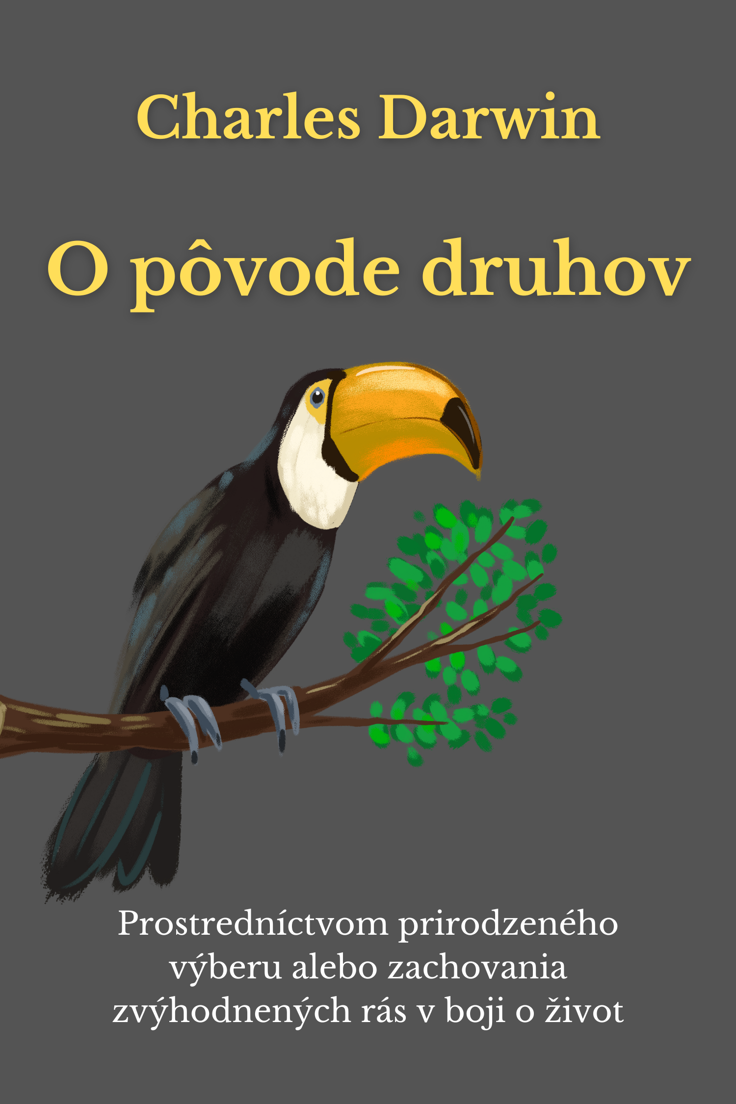O pôvode druhov · Charles Darwin