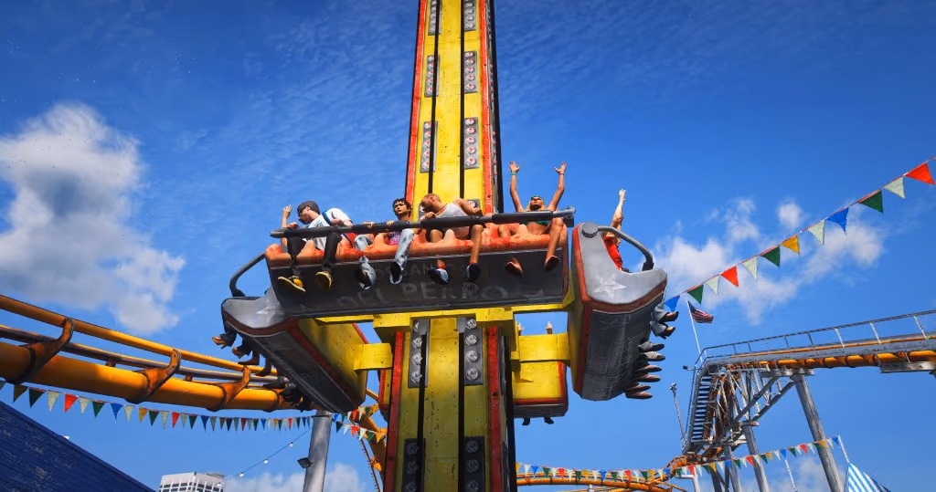 Drop Tower at Del Perro Pier