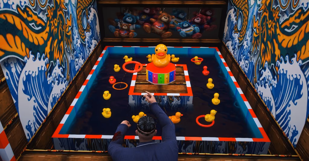 Duck Toss at Del Perro Pier