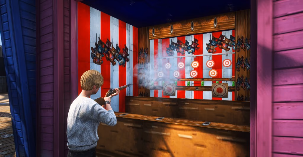 Shooting Gallery at Del Perro Pier