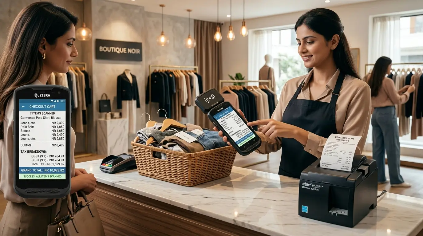 Video Demo: Smart Grocery Store POS & RFID Billing System