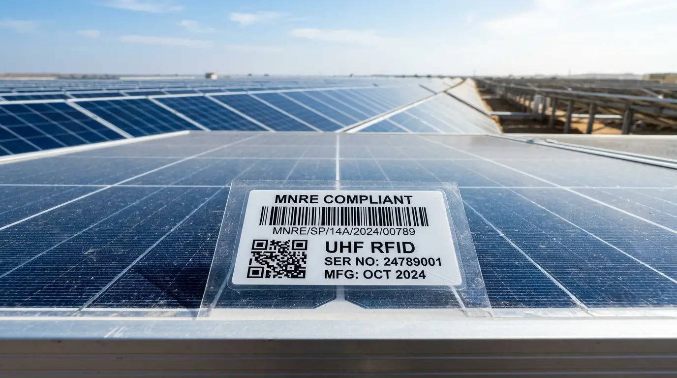 UV-Resistant UHF RFID Solar Panel Asset Tracking Tag video thumbnail