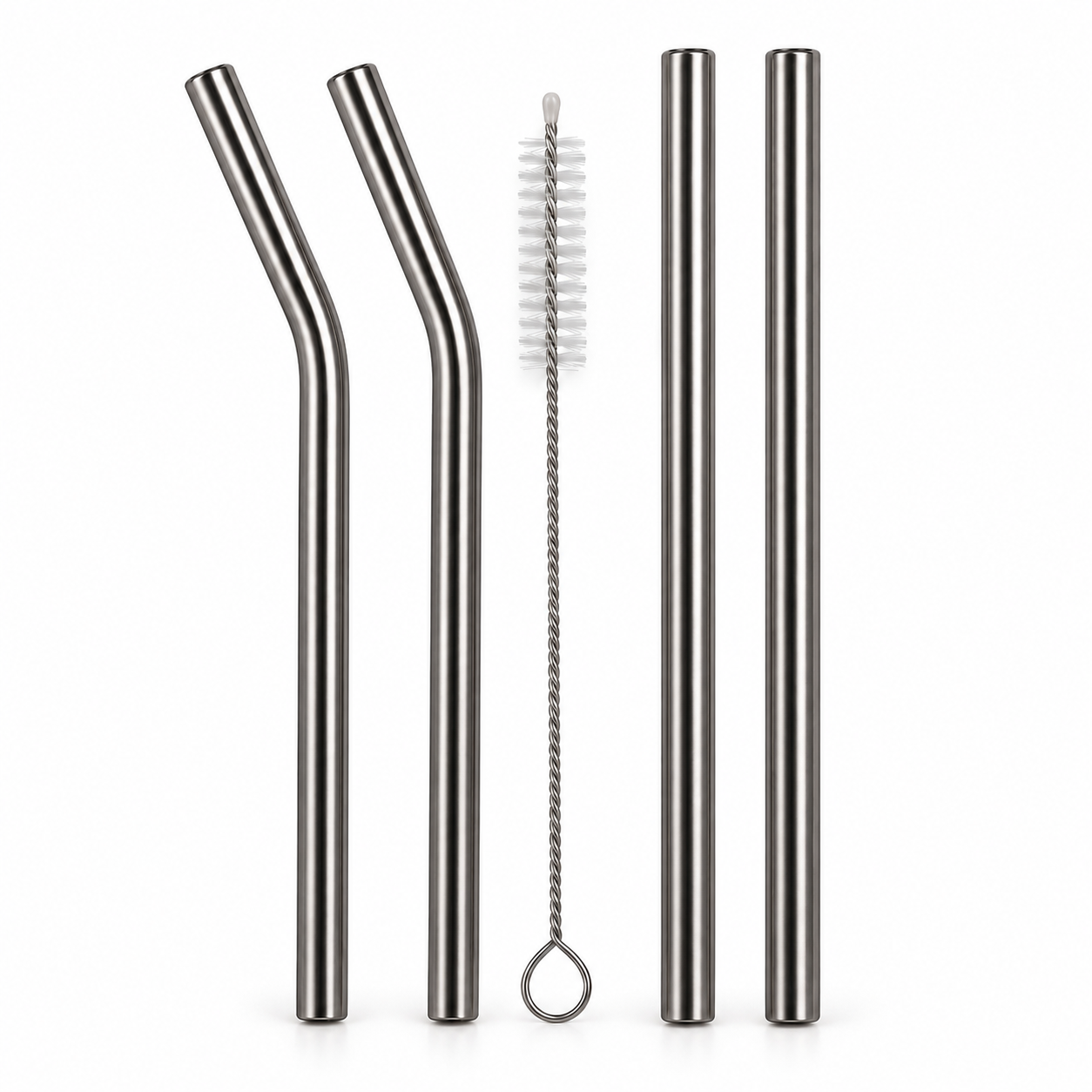 Steel Straw - 2 pairs 